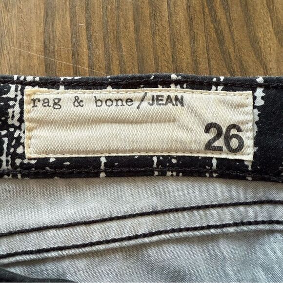 Rag & Bone Printed Legging in Barcode 26 NWT - Picture 9 of 9